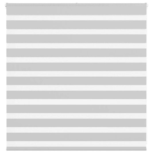 Store enrouleur double gris clair 145x100 cm Largeur tissu 140,9 cm Polyester