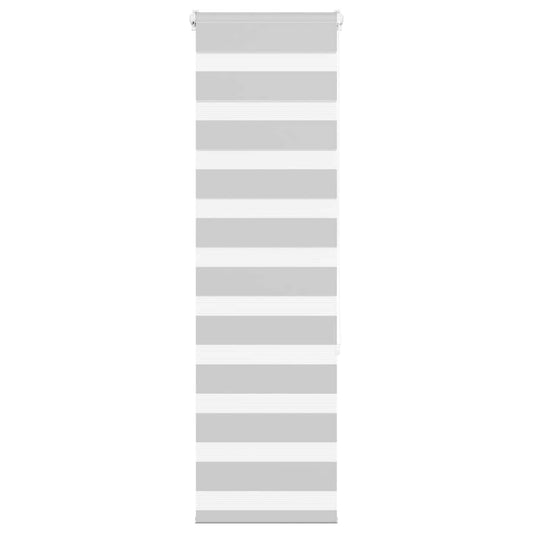 Dual Roller Blind Light Grey 50x150 cm Fabric Width 45.9 cm Polyester