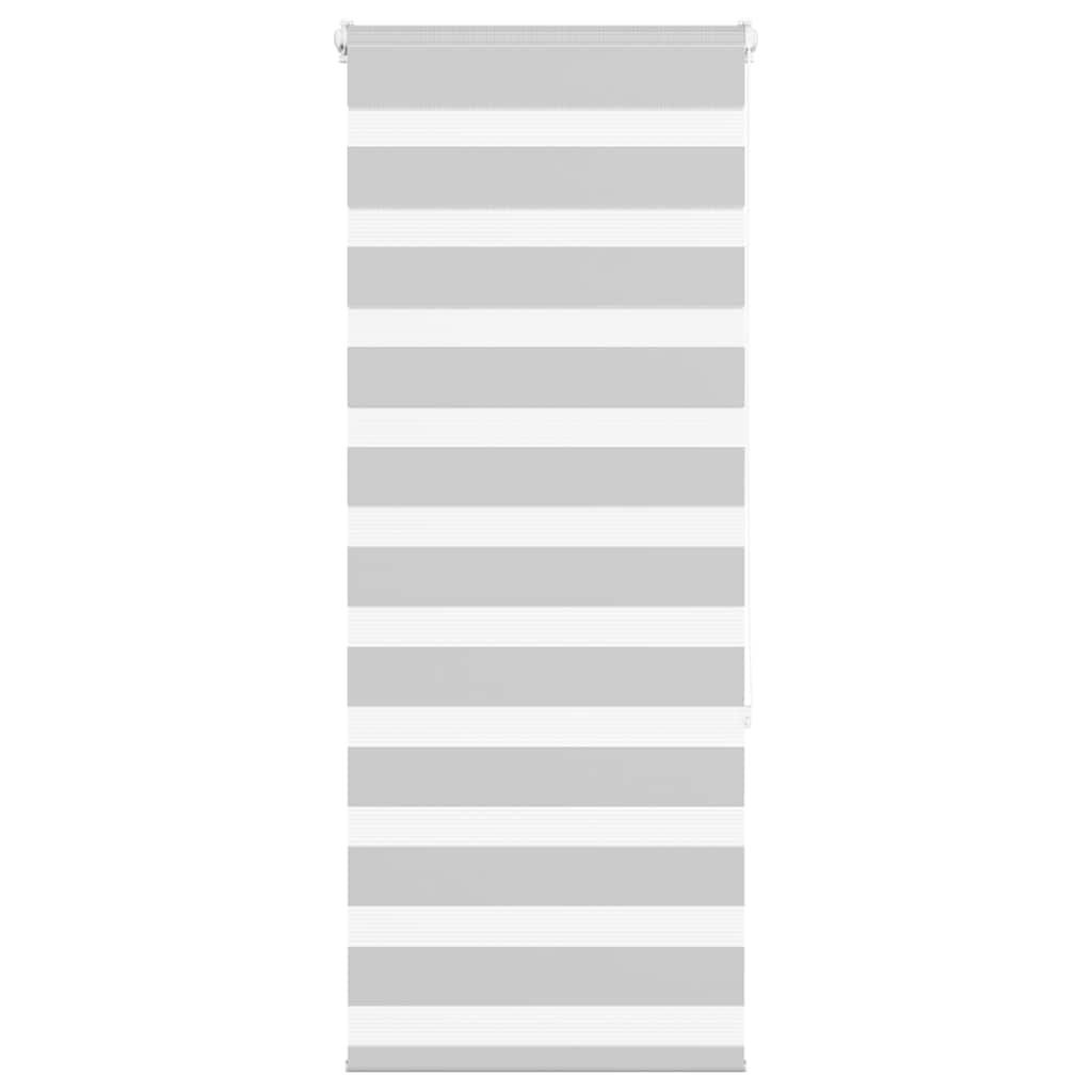 Store double gris clair 65x150 cm largeur tissu 60,9 cm Polyester