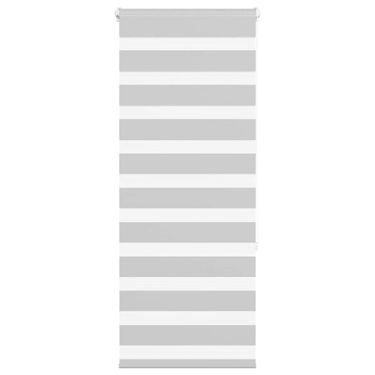 Store double gris clair 65x150 cm largeur tissu 60,9 cm Polyester