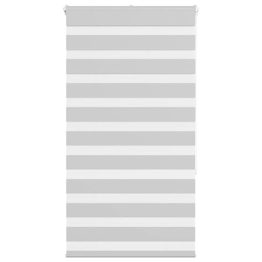 Store enrouleur double gris clair 70x150 cm Largeur du tissu 65,9 cm Polyester