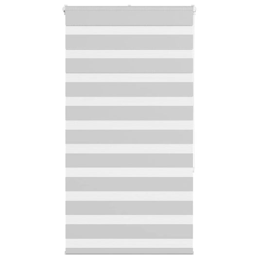 Day/Night Roller Blind Light Gray 75x150 cm Fabric Width 70.9 cm Polyester