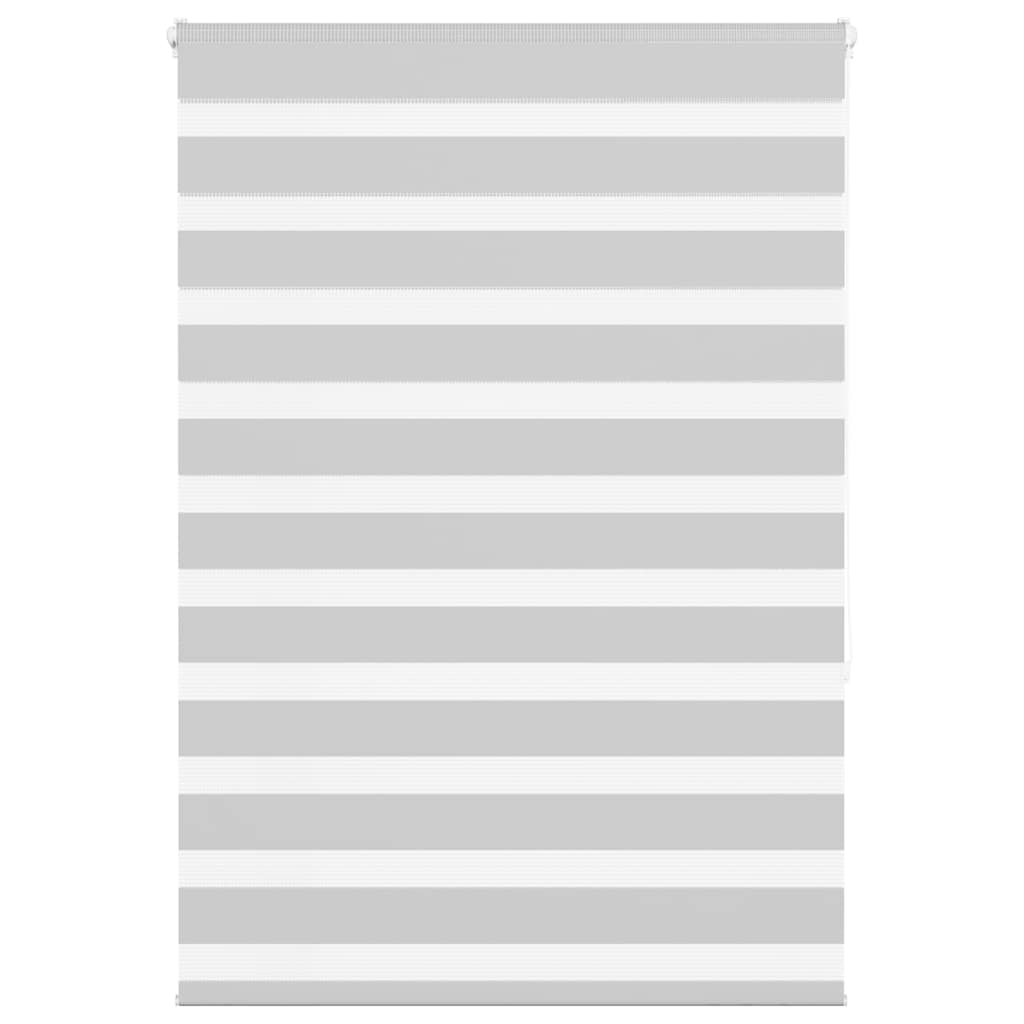 Store jour/nuit gris clair 100x150 cm Largeur tissu 95,9 cm Polyester
