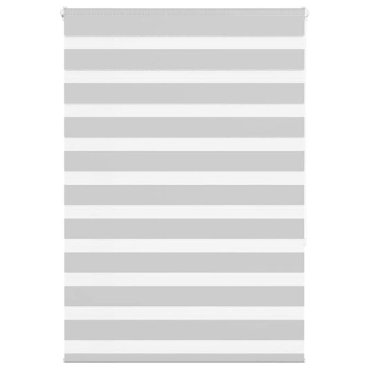 Store jour/nuit gris clair 100x150 cm Largeur tissu 95,9 cm Polyester