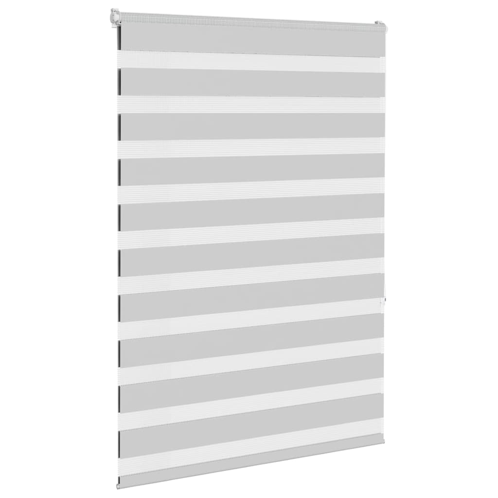 Store jour/nuit gris clair 100x150 cm Largeur tissu 95,9 cm Polyester