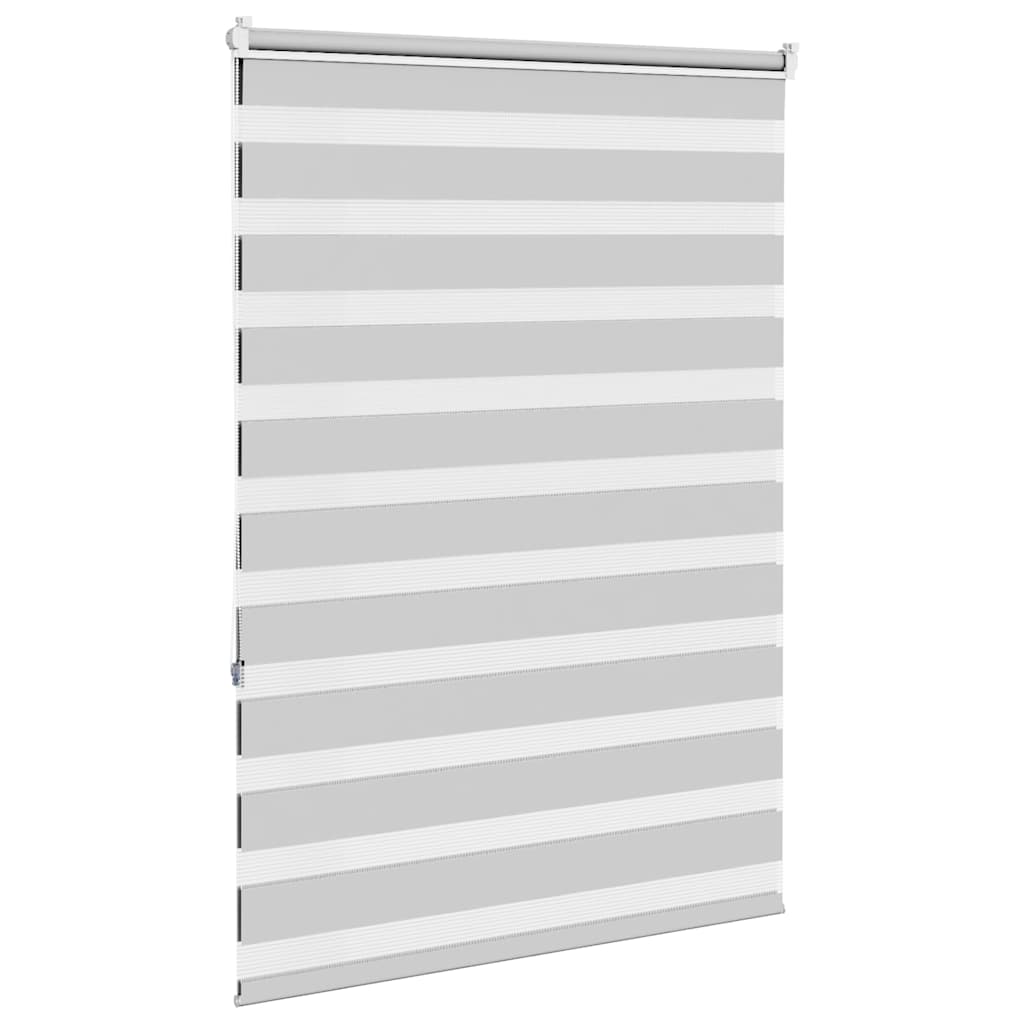 Store jour/nuit gris clair 100x150 cm Largeur tissu 95,9 cm Polyester