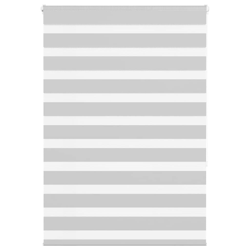 Store enrouleur double Gris clair 105x150cm Largeur de tissu 100,9 cm Polyester