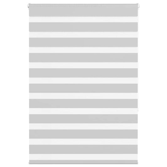 Store enrouleur double gris clair 110x150 cm largeur du tissu 105,9 cm polyester