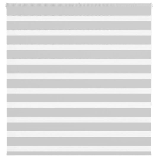 Double Roller Blind Light Grey 145x150 cm Fabric width 140.9 cm Polyester
