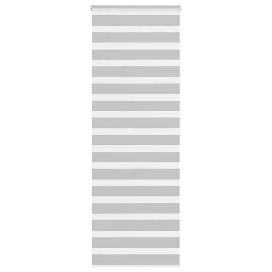 Day/Night Roller Blind Light Gray 90x200 cm Fabric width 85.9 cm Polyester