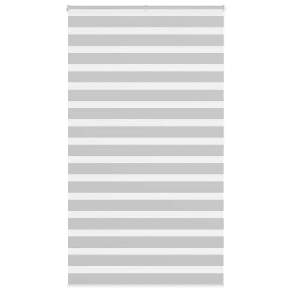 Double store enrouleur gris clair 125x200 cm Largeur de tissu 120,9 cm Polyester