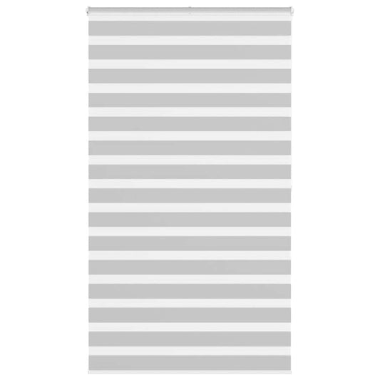 Double store enrouleur gris clair 125x200 cm Largeur de tissu 120,9 cm Polyester