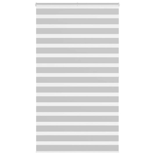 Dual Roller Blind Light Grey 130x200 cm Fabric width 125.9 cm Polyester
