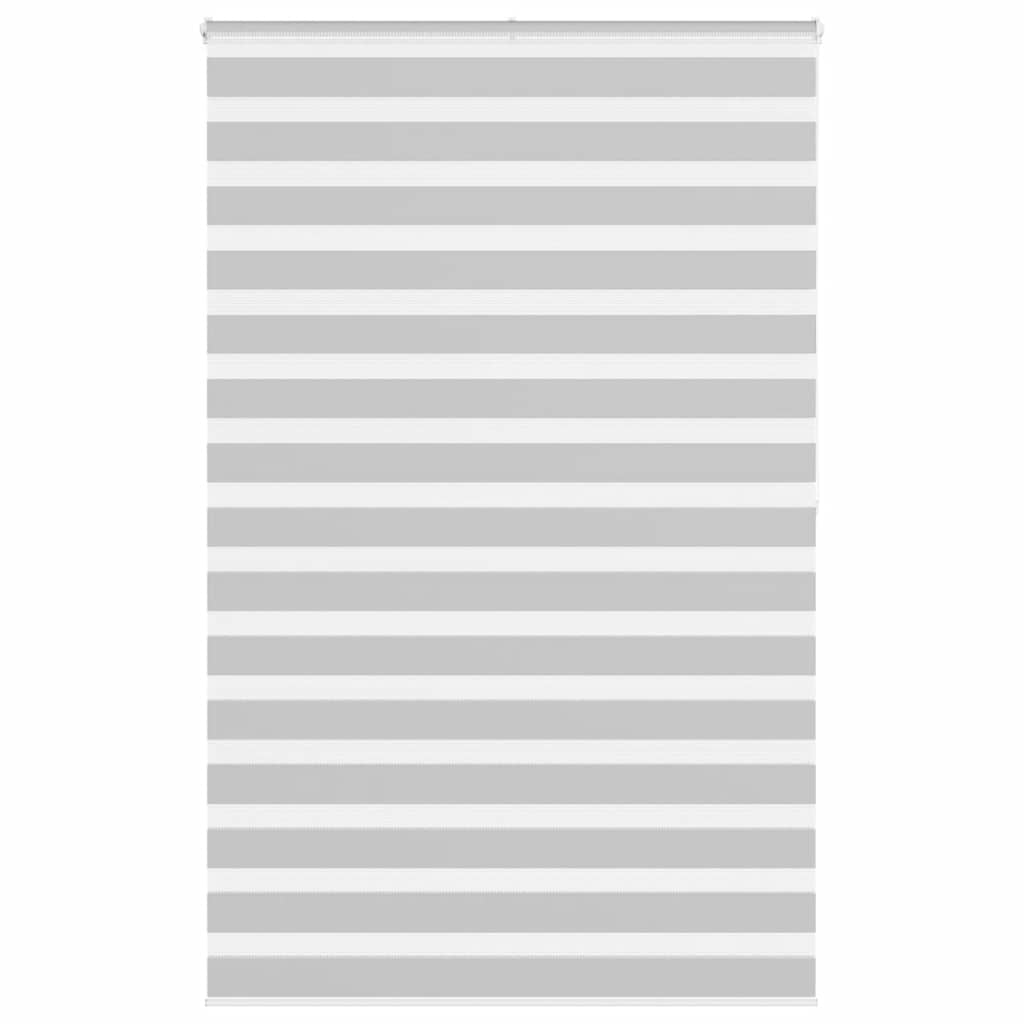 Doppelrollo Hellgrau 145x200 cm Stoffbreite 140,9 cm Polyester