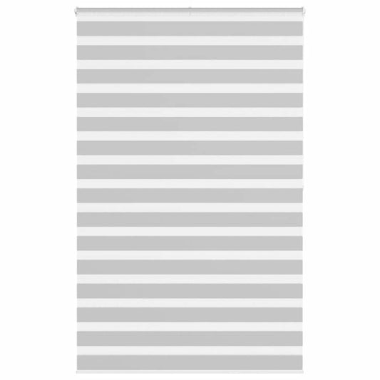 Dual Roller Blind Light Grey 145x200 cm Fabric width 140.9 cm Polyester