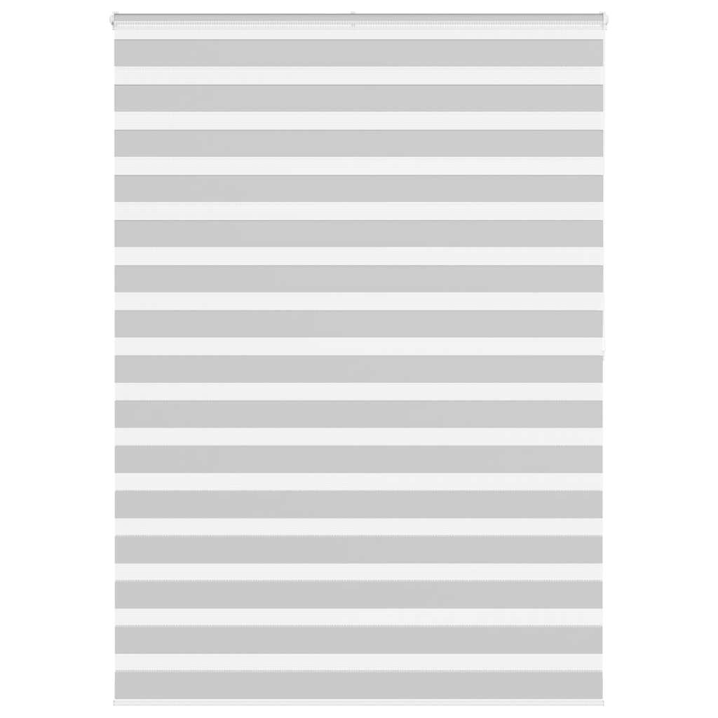Store enrouleur duo gris clair 165x200 cm largeur tissu 160,9 cm polyester