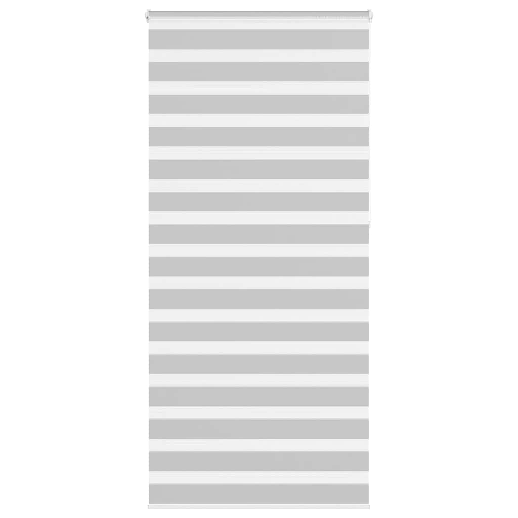 Store enrouleur double Gris clair 95x230 cm Largeur du tissu 90,9 cm Polyester