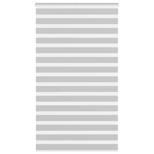 Double roller blind light grey 120x230 cm fabric width 115.9 cm polyester