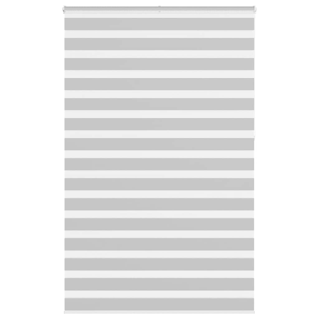 Doppelrollo Hellgrau 145x230 cm Stoffbreite 140,9 cm Polyester