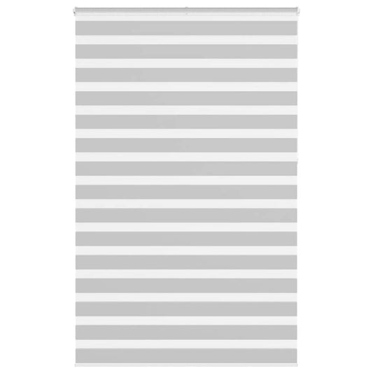 Day/Night Roller Blind Light Grey 150x230 cm Fabric Width 145.9 cm Polyester