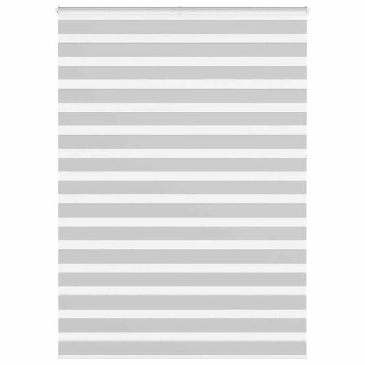 Double Roller Blind Light Grey 165x230 cm Fabric Width 160.9 cm Polyester