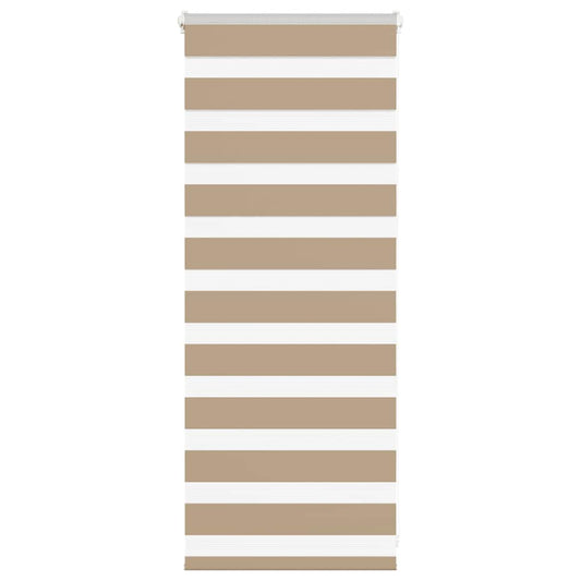 Day/Night Blind Sand Brown 65x100 cm Fabric Width 60.9 cm Polyester