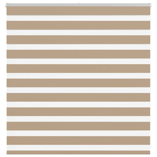 Double Roller Blind Sand Brown 150x100 cm Fabric width 145.9 cm Polyester