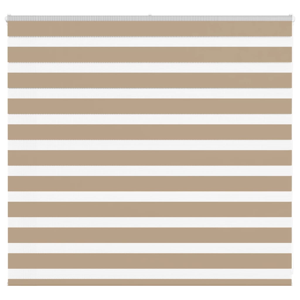 Doppelrollo Sandbraun 155x100 cm Stoffbreite 150,9 cm Polyester