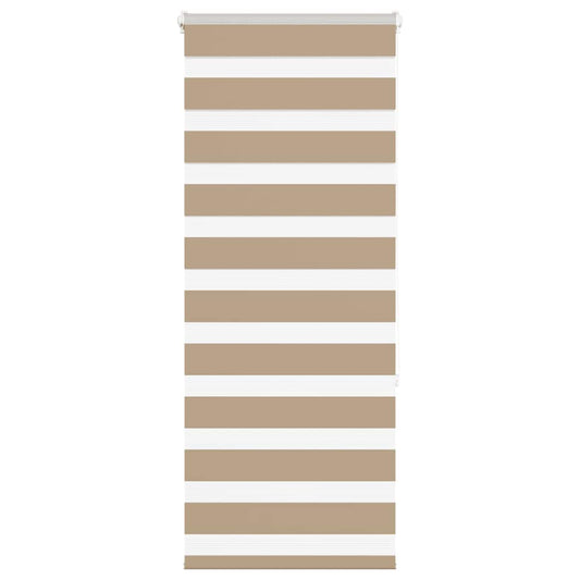Store jour-nuit sable 55x150 cm Largeur tissu 50,9 cm Polyester
