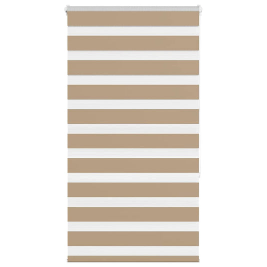 Day/Night Blind Sand Brown 70x150 cm Fabric Width 65.9 cm Polyester
