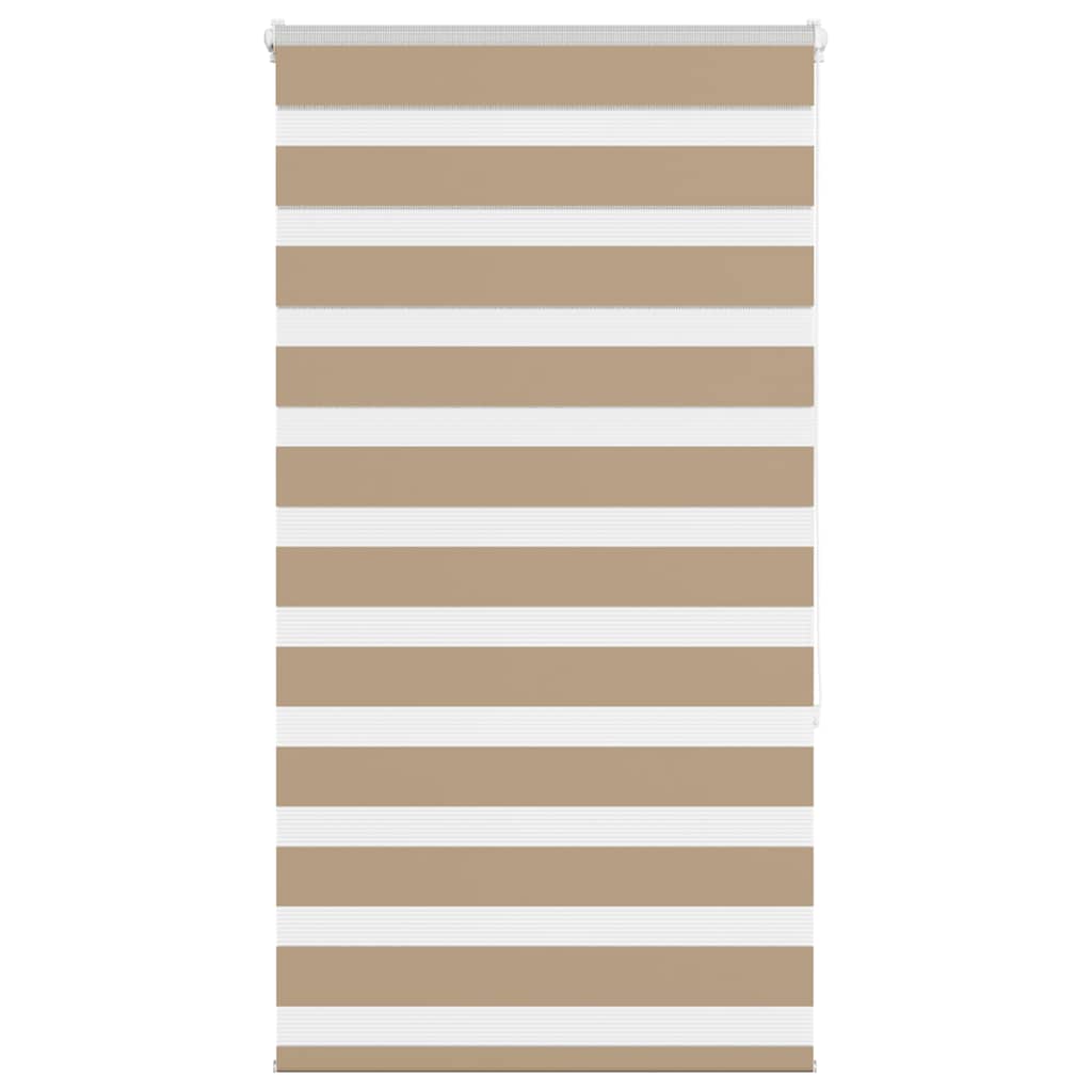 Store jour/nuit marron sable 90x150 cm largeur du tissu 85,9 cm polyester
