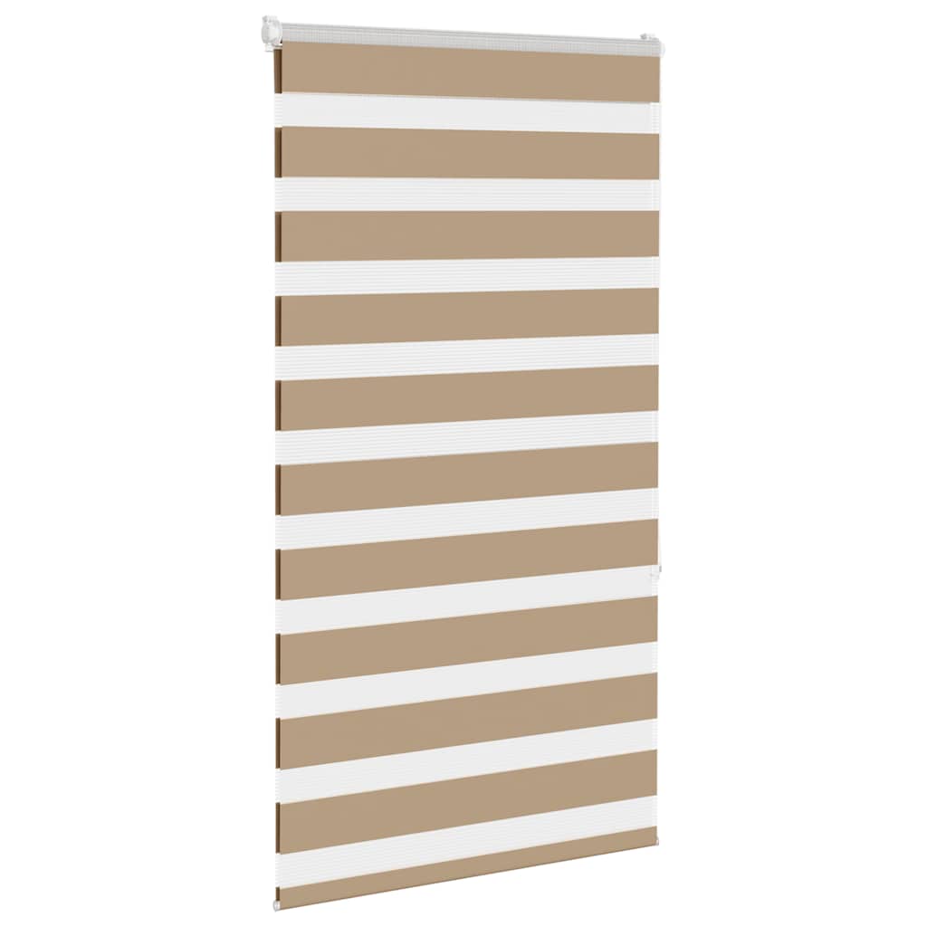 Store jour/nuit marron sable 90x150 cm largeur du tissu 85,9 cm polyester