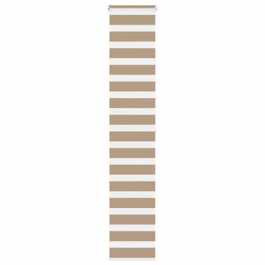 Day/Night Roller Blind Sand Brown 50x200 cm Fabric width 45.9 cm Polyester
