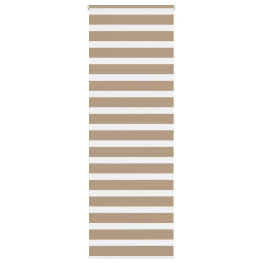 Day and Night Blind Sand Brown 85x200 cm Fabric Width 80.9 cm Polyester