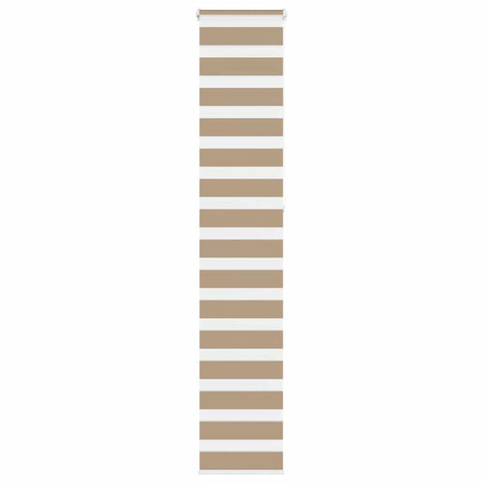Dual Roller Blind Sand Brown 45x230 cm Fabric width 40.9 cm Polyester