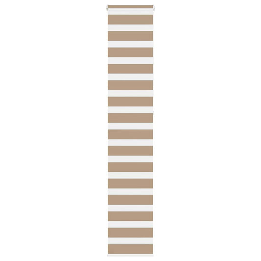 Dual Roller Blind Sand Brown 50x230 cm Fabric Width 45.9 cm Polyester