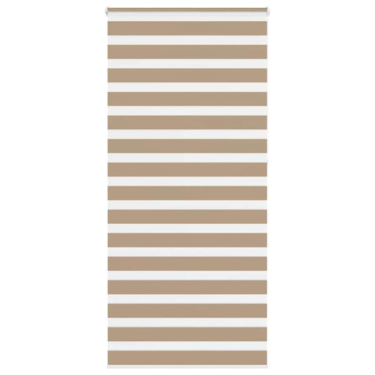 Dual Roller Blind Sand Brown 95x230 cm Fabric Width 90.9 cm Polyester