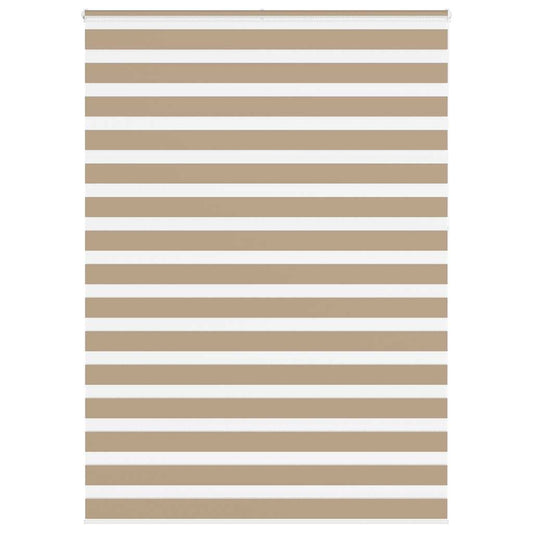 Double Roller Blind Sand Brown 165x230 cm Fabric Width 160.9 cm Polyester