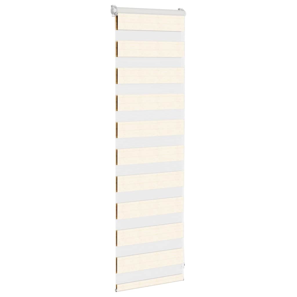 Store double enrouleur beige marbré 45x100 cm Largeur du tissu 40,9 cm Polyester