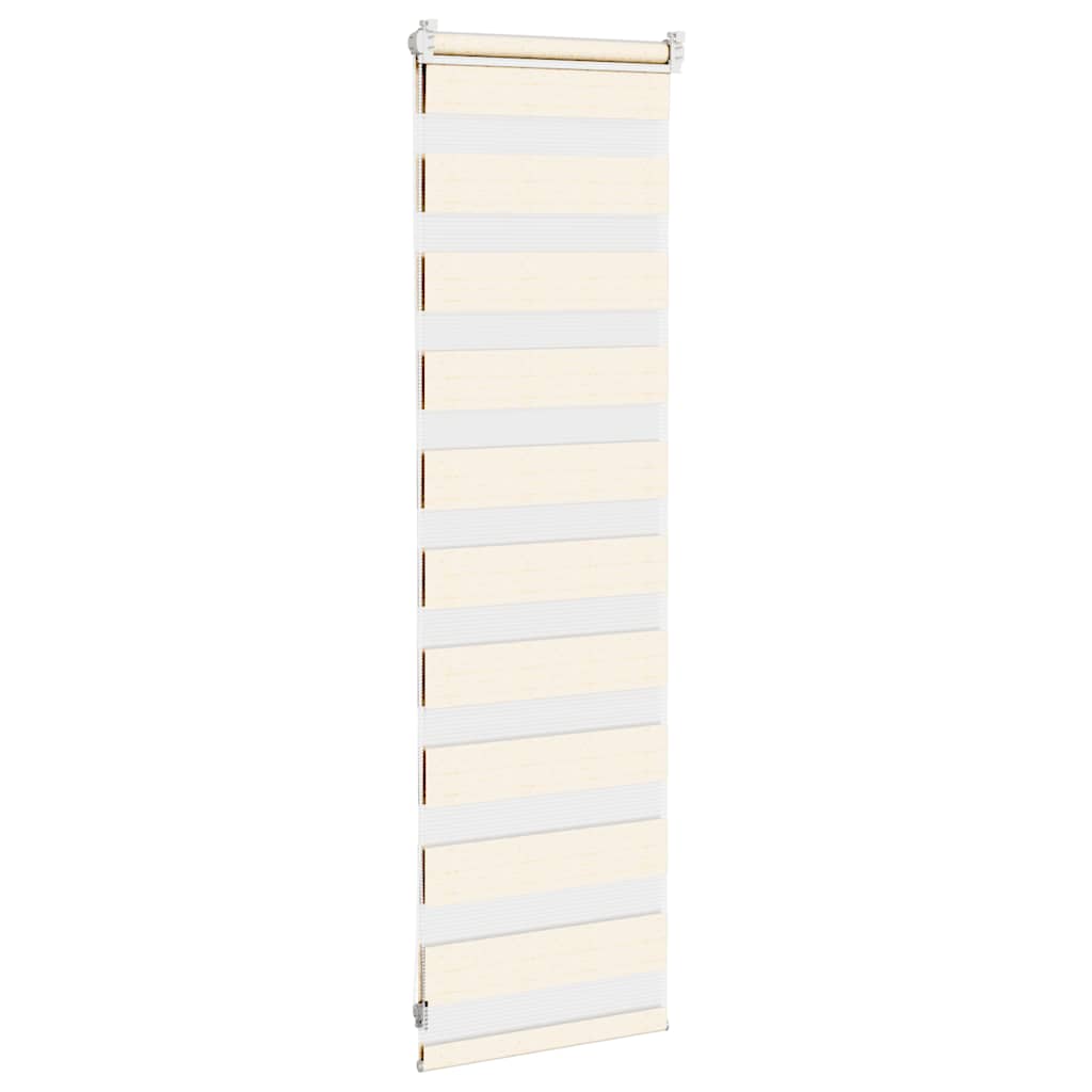 Store double enrouleur beige marbré 45x100 cm Largeur du tissu 40,9 cm Polyester