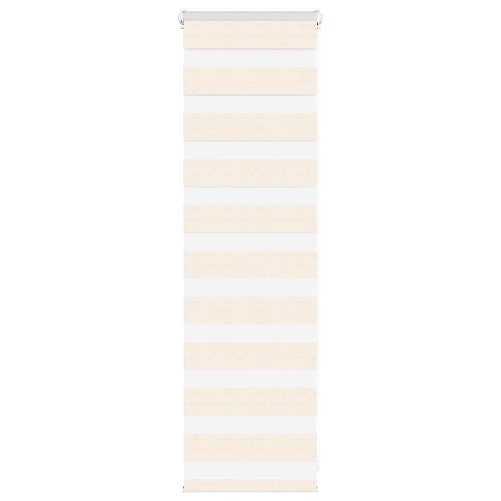 Store enrouleur duo beige marbre 50x100 cm Largeur du tissu 45,9 cm Polyester