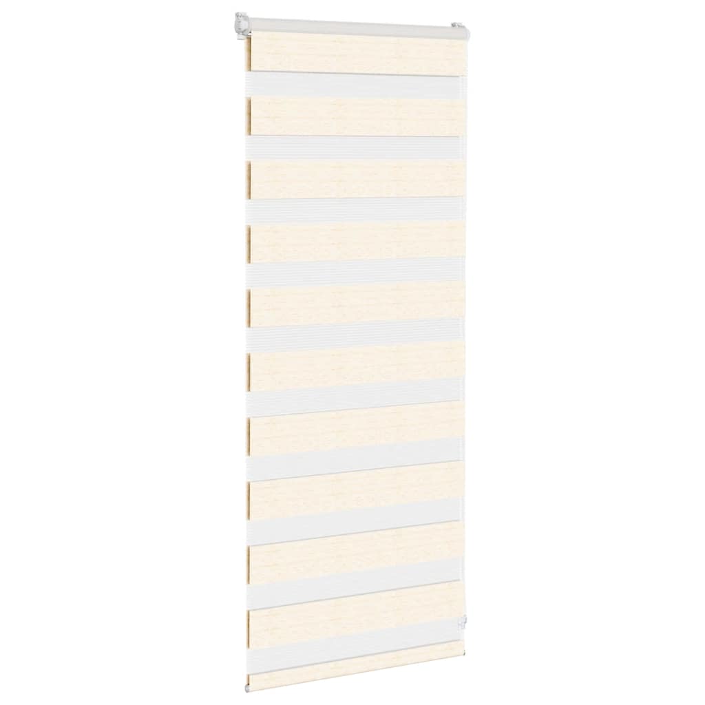 Day/Night Roller Blind Marble Beige 60x100 cm Fabric width 55.9 cm Polyester