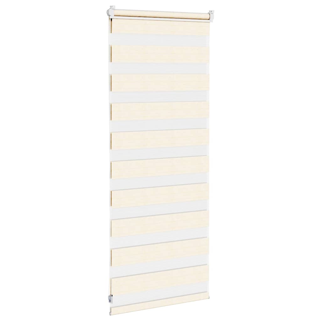 Day/Night Roller Blind Marble Beige 60x100 cm Fabric width 55.9 cm Polyester