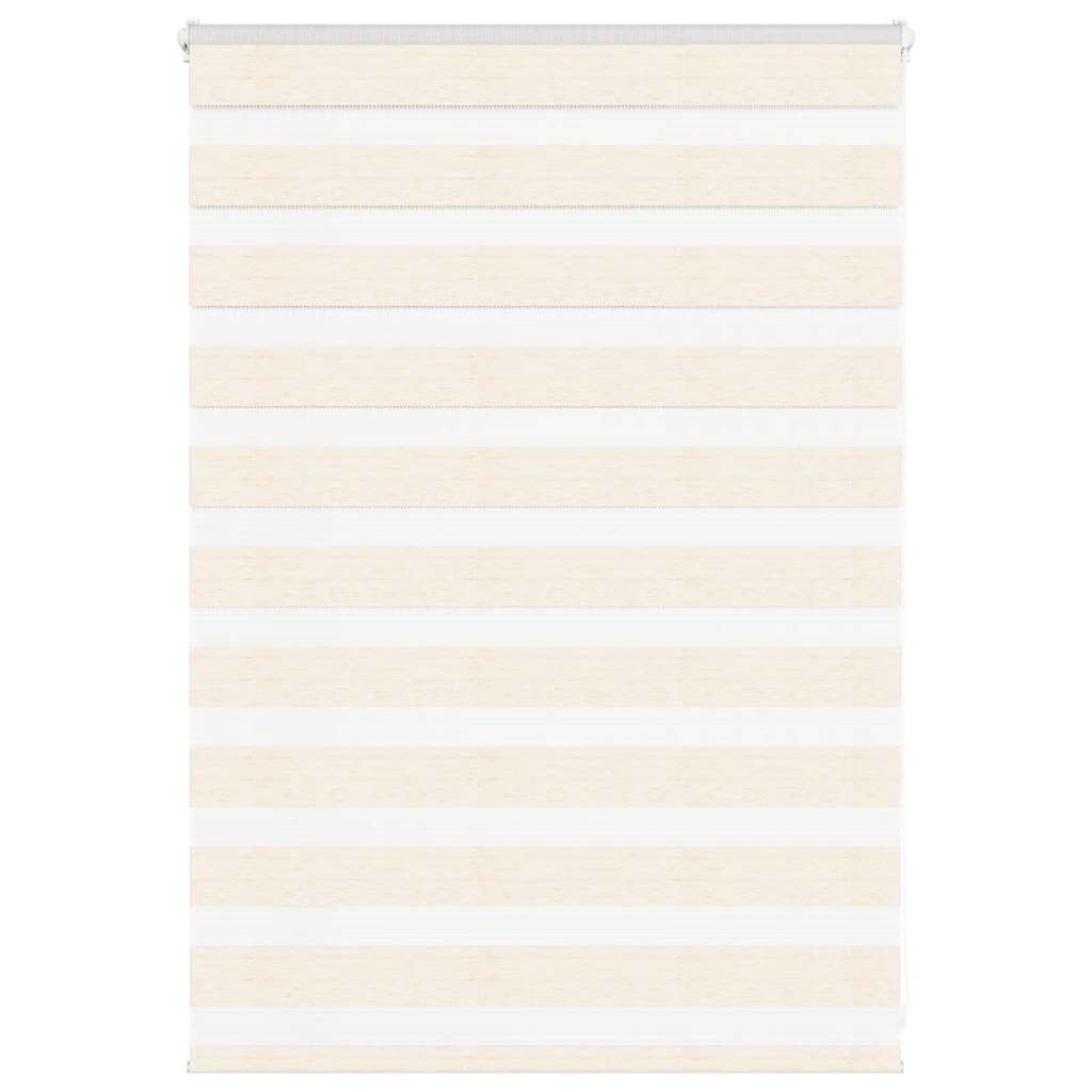 Store enrouleur double marbre beige 110x100cm largeur du tissu 105,9 cm Polyester