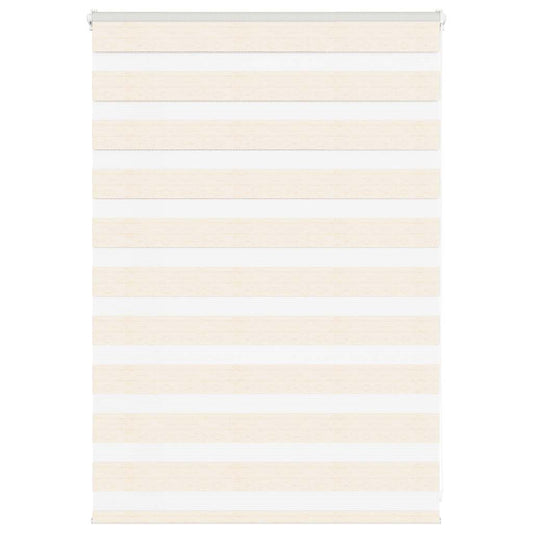 Store double en beige marbré 115x100cm largeur du tissu 110,9 cm polyester