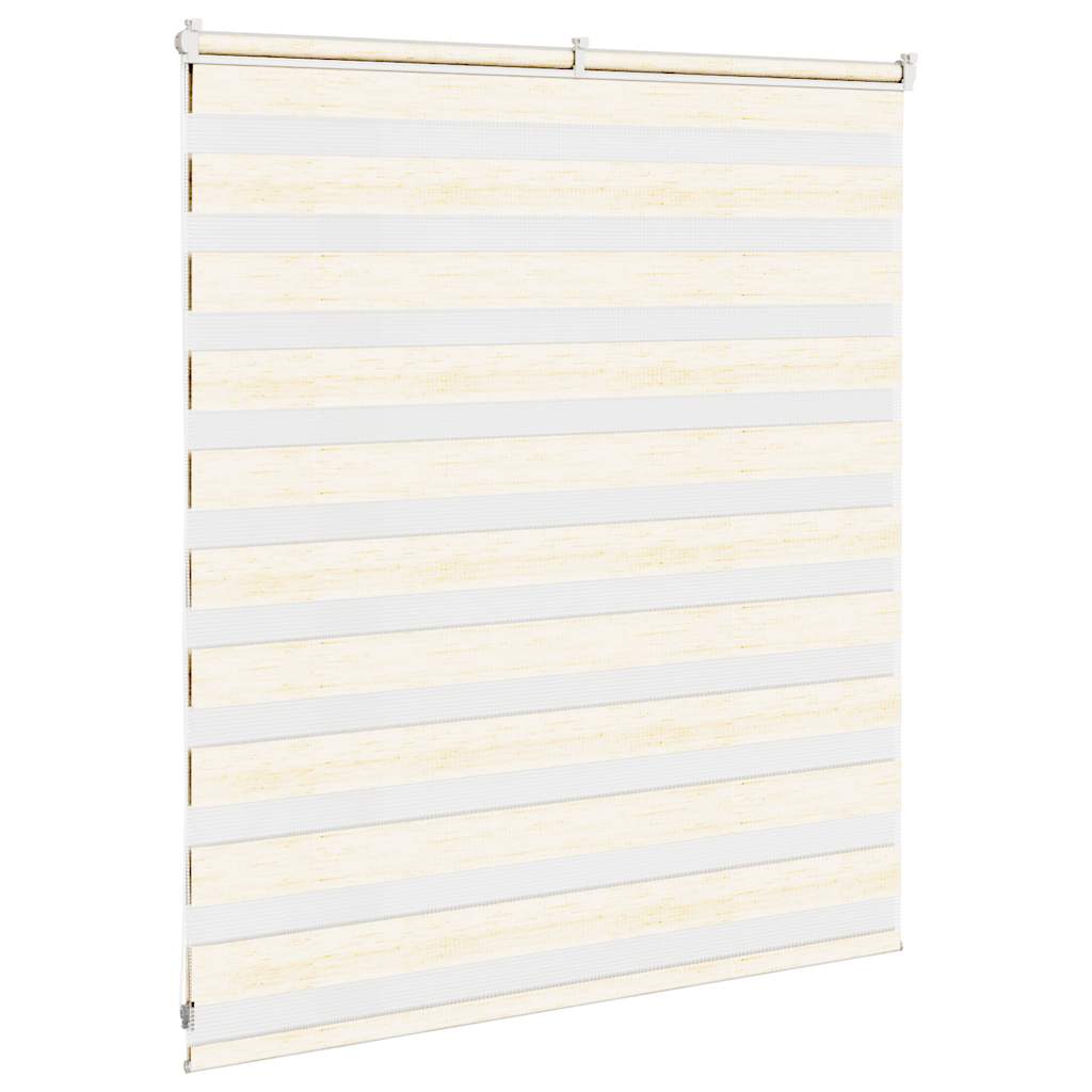 Store double en marbre beige 120x100cm Largeur du tissu 115,9 cm Polyester