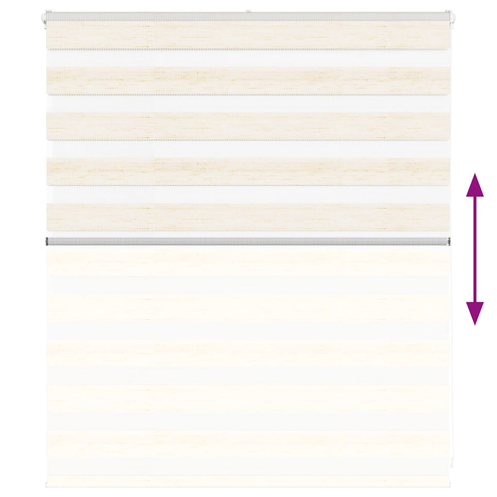 Store double beige marbre 125x100cm Largeur de tissu 120,9 cm Polyester
