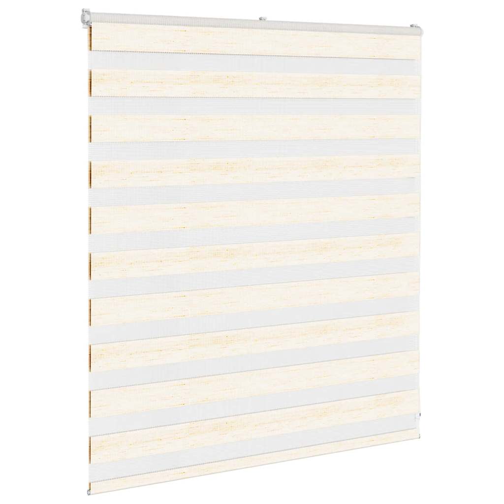 Store double en beige marbré 130x100cm largeur du tissu 125,9 cm polyester