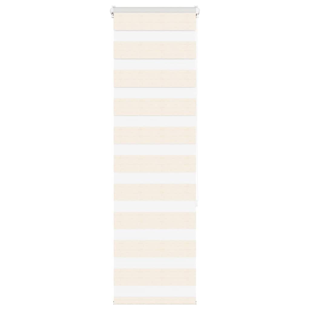 Store double beige marbré 40x150 cm largeur tissu 35,9 cm polyester
