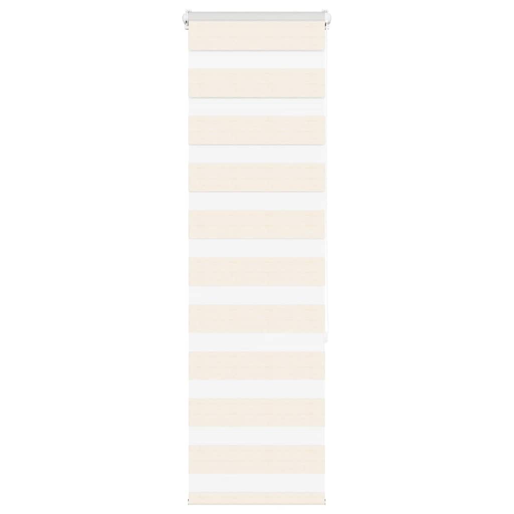 Doppelrollo Marmorbeige 45x150 cm Stoffbreite 40,9 cm Polyester